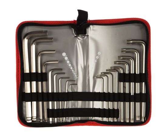 Набор имбусовых ключей Зубр Эксперт 18 шт. 27463-H18 – изображение 3