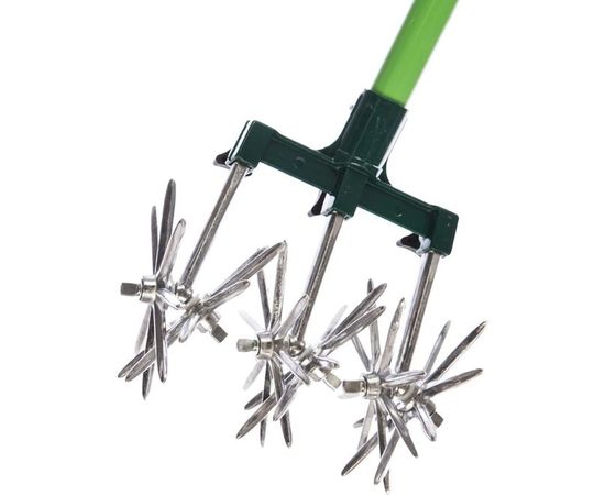 Алюминиевый культиватор DON GAZON 220х200мм, ручка 1200мм 126-1200 54918 – изображение 2