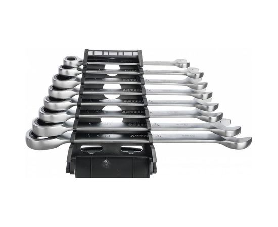 Набор комбинированных трещоточных ключей Gigant 8 шт GCRWS 8 – изображение 9