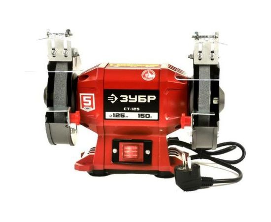 Заточной станок ЗУБР d125 мм, 150 Вт, СТ-125 – изображение 3