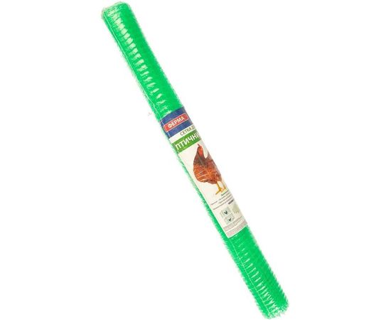 Сетка для птичников 1х10 м Протэкт Зеленый Ф-13/1/10 – изображение 2