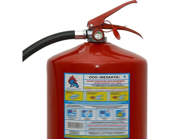 Огнетушитель Меланти ОП-8 з АВСЕ – изображение 2
