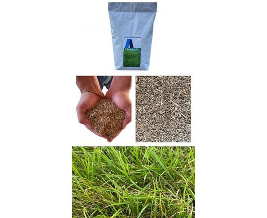 Семена газонной травы А-Стандарт Травосмесь Город 3 кг 01-00003843 – изображение 2
