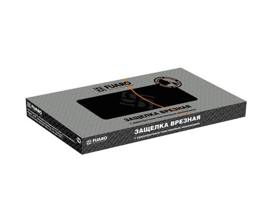 Врезная защелка Fuaro PLASTIC P96WC-50 GP латунь 33615 – изображение 2