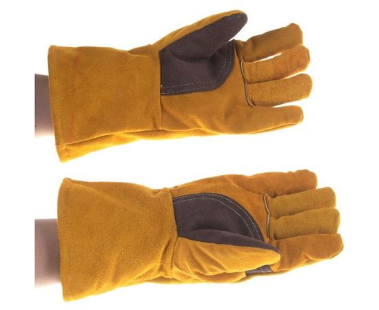 Утепленные термостойкие краги Зубр длина 350 мм 11335-XL – изображение 5