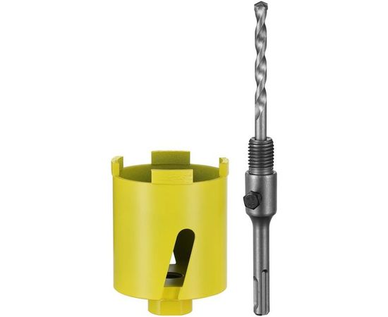 Коронка алмазная по бетону 72 мм SDS+ Diamond Industrial DIDCC72 – изображение 5