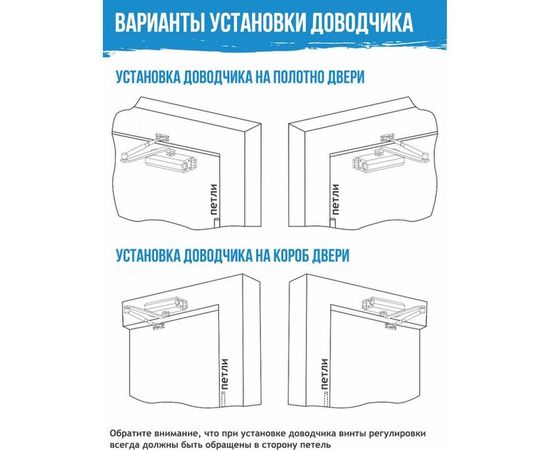 Доводчик НОРА-М 510 URBOnization 15-60 кг коричневый 16629 – изображение 3