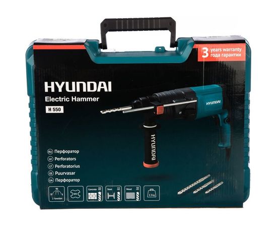 Перфоратор HYUNDAI H 550 – изображение 4