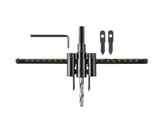 Сверло регулируемое двухрезцовое по дереву, 40-200 мм Profi Stayer 2944-200 