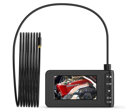 Промышленный видеоэндоскоп iCartool 4.3", 2Мп, 1280х720, 3м, 8мм зонд IC-V129 