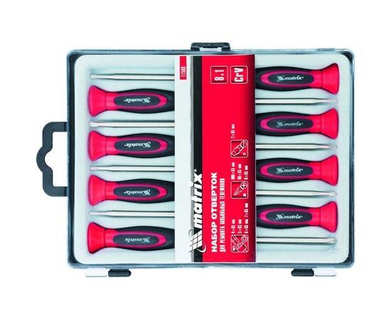 Набор отверток для точных работ с мобильными телефонами 8шт, Crv MATRIX 11589 