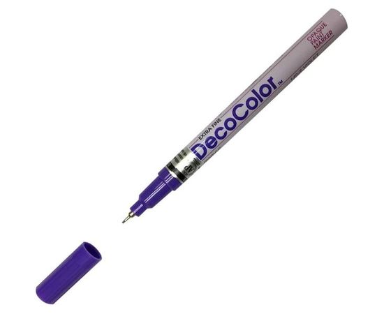 Лаковый маркер с тонким наконечником MARVY UCHIDA 0,8мм фиол. MAR140/8 VIOLET 