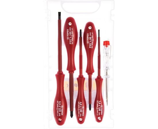 Набор отверток TOPEX 1000В 6 шт. 39D155 