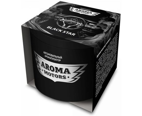 Гелевый ароматизатор Grass Aroma Motors BLACK STAR AC-0171 
