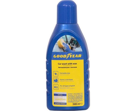 Автошампунь с воском Goodyear 500 мл GY000801 