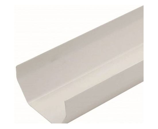 Водосточный желоб MUROl ПВХ, 3 метра, белый U110x67 UW30 