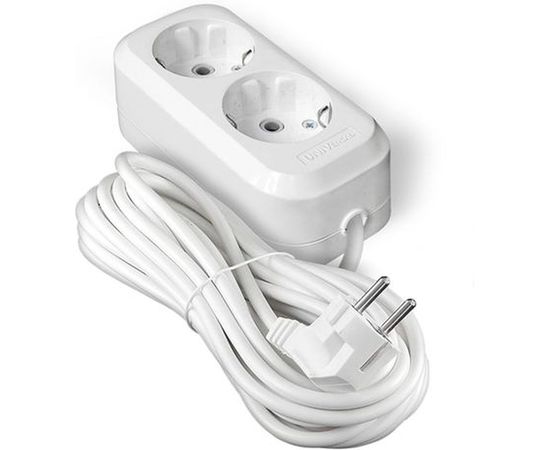 Удлинитель UNIVersal Е-302 ПВС 3*1, 2 гнезда, с/з 7м 9631975 