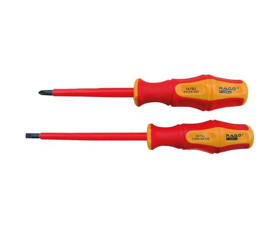 Набор диэлектрических отвёрток VIRA RAGE VDE 2 шт. 397036 