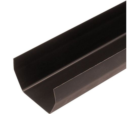 Водосточный желоб MUROl ПВХ, 2 метра, коричневый U110x67 UB20 