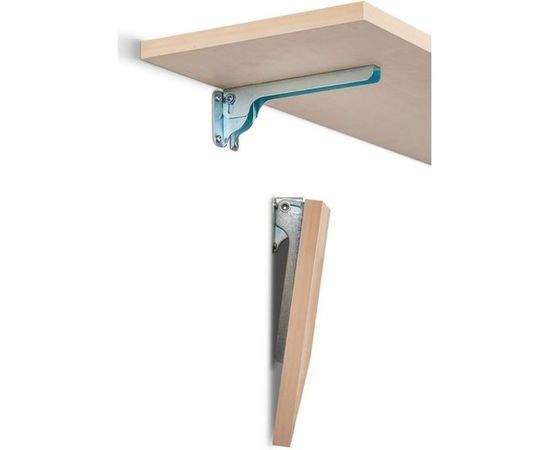 Складной кронштейн VORMANN Klapp, 300х60х47 мм, оцинкованный, 50 кг 00143 300 Z – изображение 2