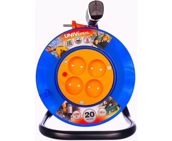 Силовой удлинитель UNIVersal У10-014 термо ПВС 2*1 20м 9634593 – изображение 2