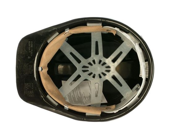 Каска Uvex Супер Босс, Pe, пластиковое оголовье, черная 9752920 – изображение 2