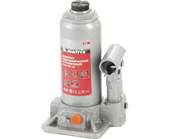 Гидравлический бутылочный домкрат, 3 т, h подъема 178–343 мм MATRIX 50762 – изображение 2