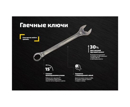Комбинированный ключ 8 мм Inforce 06-05-10 – изображение 3