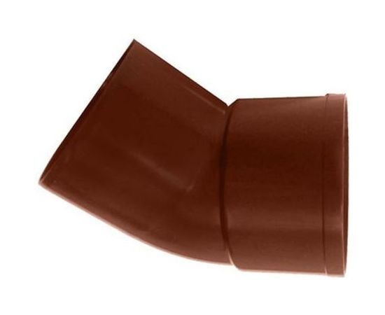 Отвод водосточной трубы MUROl 45 градусов, 80 мм, коричневый 12580 – изображение 2