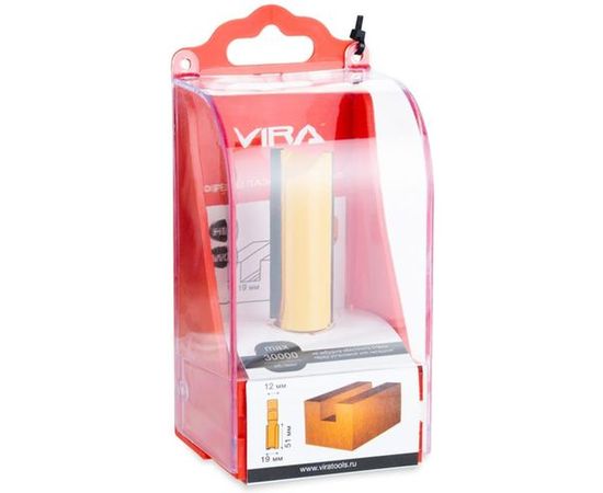 Фреза пазовая прямая (19х51 мм) VIRA 553320 – изображение 3