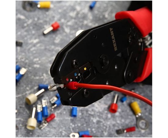 Кримпер REXANT HT-301 W для обжима изолированных клемм 0.5-6.0 кв.мм 12-3021 – изображение 8