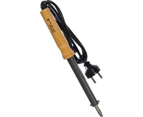 Паяльник Stayer с деревянной рукояткой и долговечным жалом MASTER MAXTerm 100 Вт клин 55310-100 – изображение 4