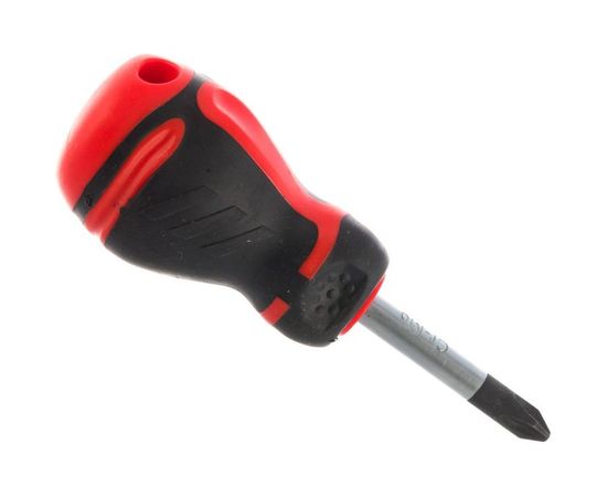 Усиленная крестовая отвертка PH2 x 38мм JTC 7608 – изображение 2