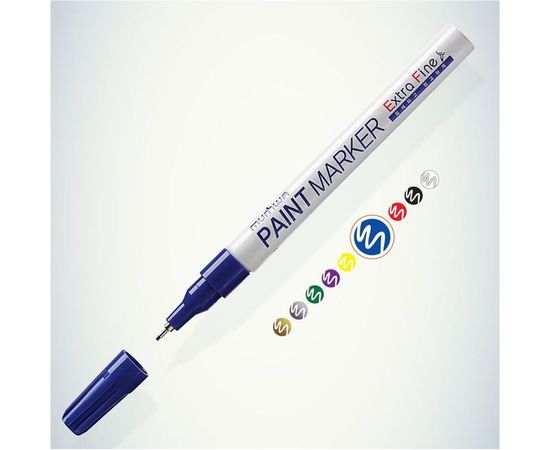 Маркер краска Munhwa синий, 1 мм EFPM-02 – изображение 7