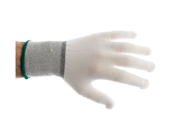 Бесшовные перчатки для точных работ JetaSafety 12 пар JS011p-L – изображение 2