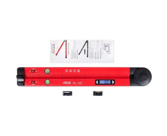 Электронный угломер с лазерными излучателями RGK Al-60 778053 – изображение 2