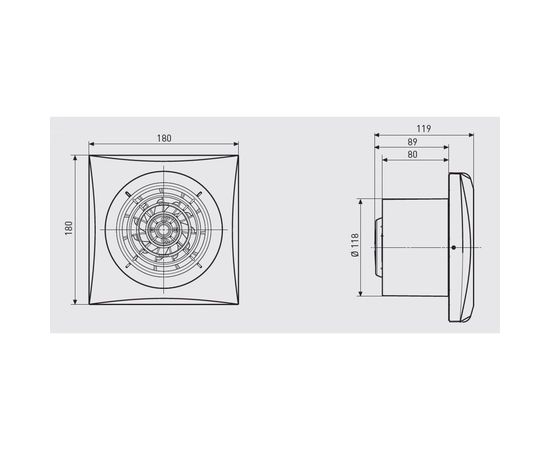 Бытовой вентилятор Soler&Palau Silent-200 CZ 50-057 – изображение 2