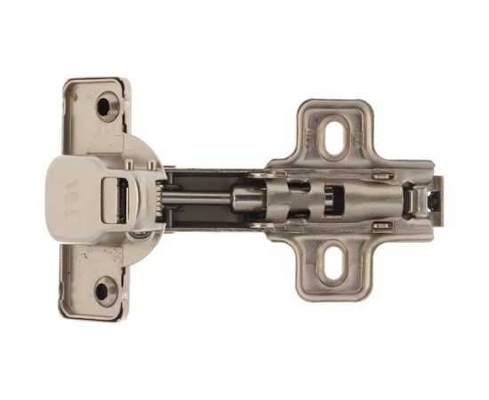 Угловая петля с доводчиком, с монтажной планкой JET 351 Clip-On D35мм 45 град. HR351A.110NI99 – изображение 4