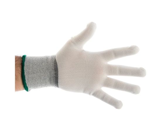 Бесшовные перчатки для точных работ JetaSafety 12 пар JS011p-L – изображение 3