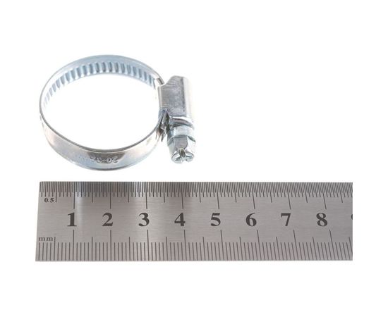 Червячный хомут Tech-Krep оцинк KC DIN 3017 20-32 мм 50шт УТ-00006825 – изображение 2