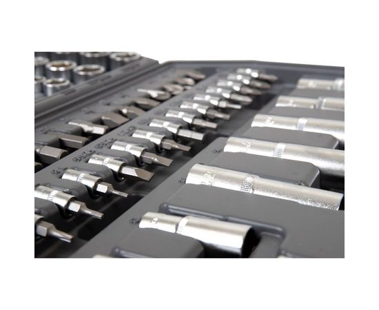 Набор инструмента 1/2 Dr и 1/4 Dr 94 предмета KRAFT KT 700306 – изображение 9