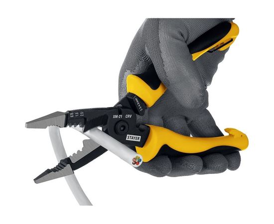 Клещи STAYER Xm-21 многофункциональные 23342-21 – изображение 3