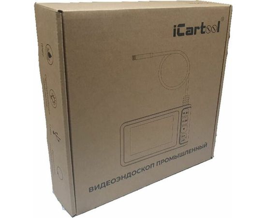 Промышленный видеоэндоскоп iCartool 4.3", 2Мп, 1280х720, 3м, 8мм зонд IC-V129 – изображение 2