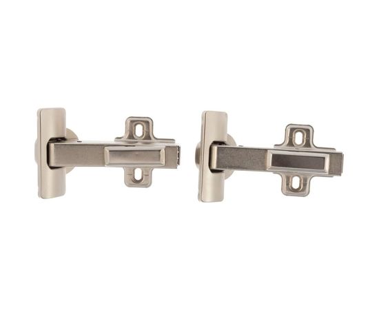 Угловая петля с доводчиком, с монтажной планкой JET 351 Clip-On D35мм 45 град. HR351A.110NI99 – изображение 5