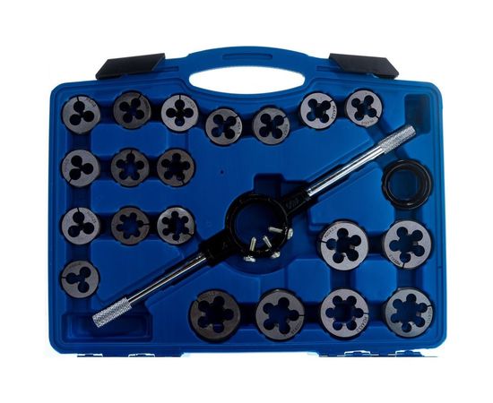 Набор метчиков и плашек VERTUL метрический, 51 предмет VR50547 – изображение 5