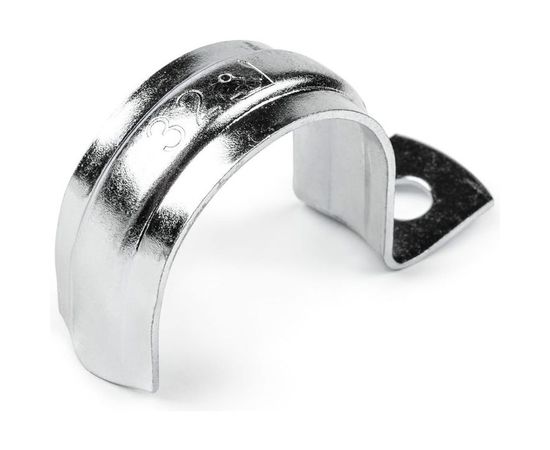 Однолапковая скоба для монтажа трубопроводов Cuttori CSM 26, 25-26 мм 10 шт. 100314 