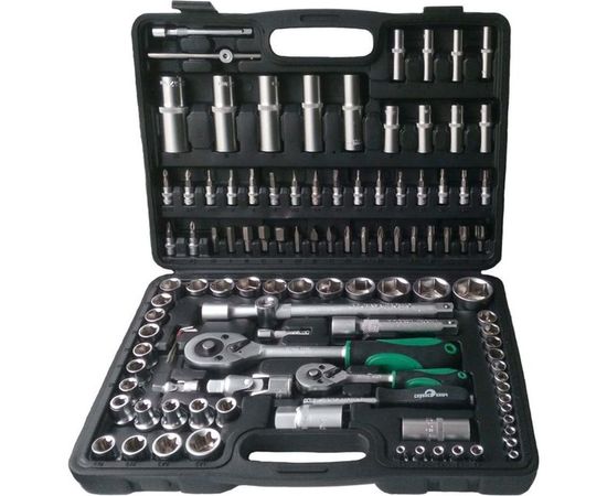 Набор инструмента СЕРВИС КЛЮЧ 108 предметов, чемодан 71108 