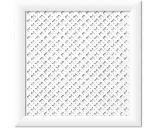 Экран для радиатора Стильный Дом Глория 60х60 см, белый v547480 