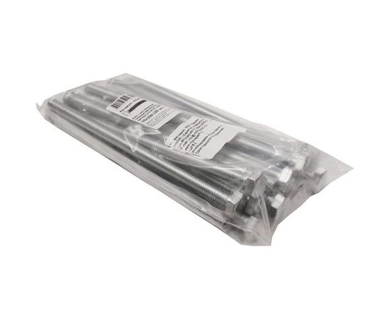 Болт крепежная техника ш\г, полная резьба, DIN 933, 10х200 мм, 20 шт. 493491 БК 