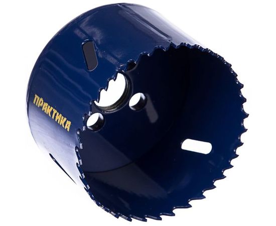 Коронка биметаллическая (68 мм) ПРАКТИКА 036-025 